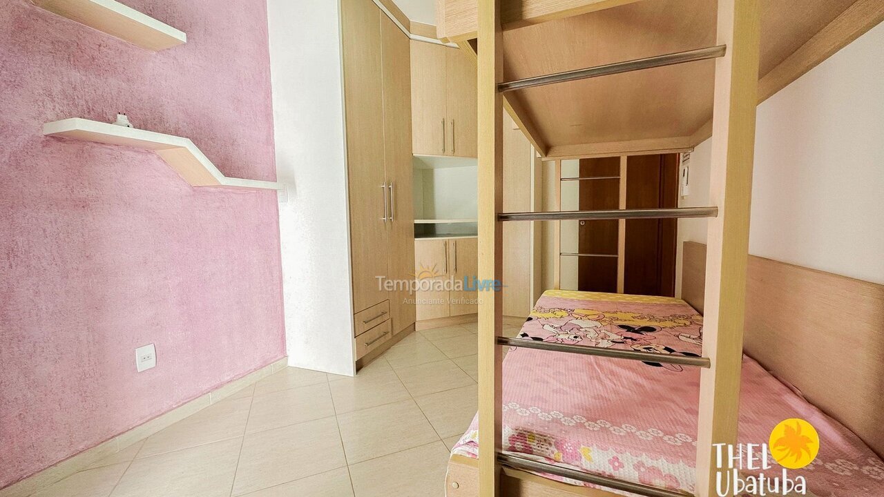 Apartment for vacation rental in Ubatuba (Praia Grande)