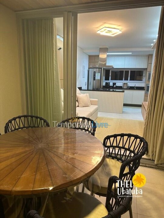 Apartamento para alquiler de vacaciones em Ubatuba (Praia Grande)