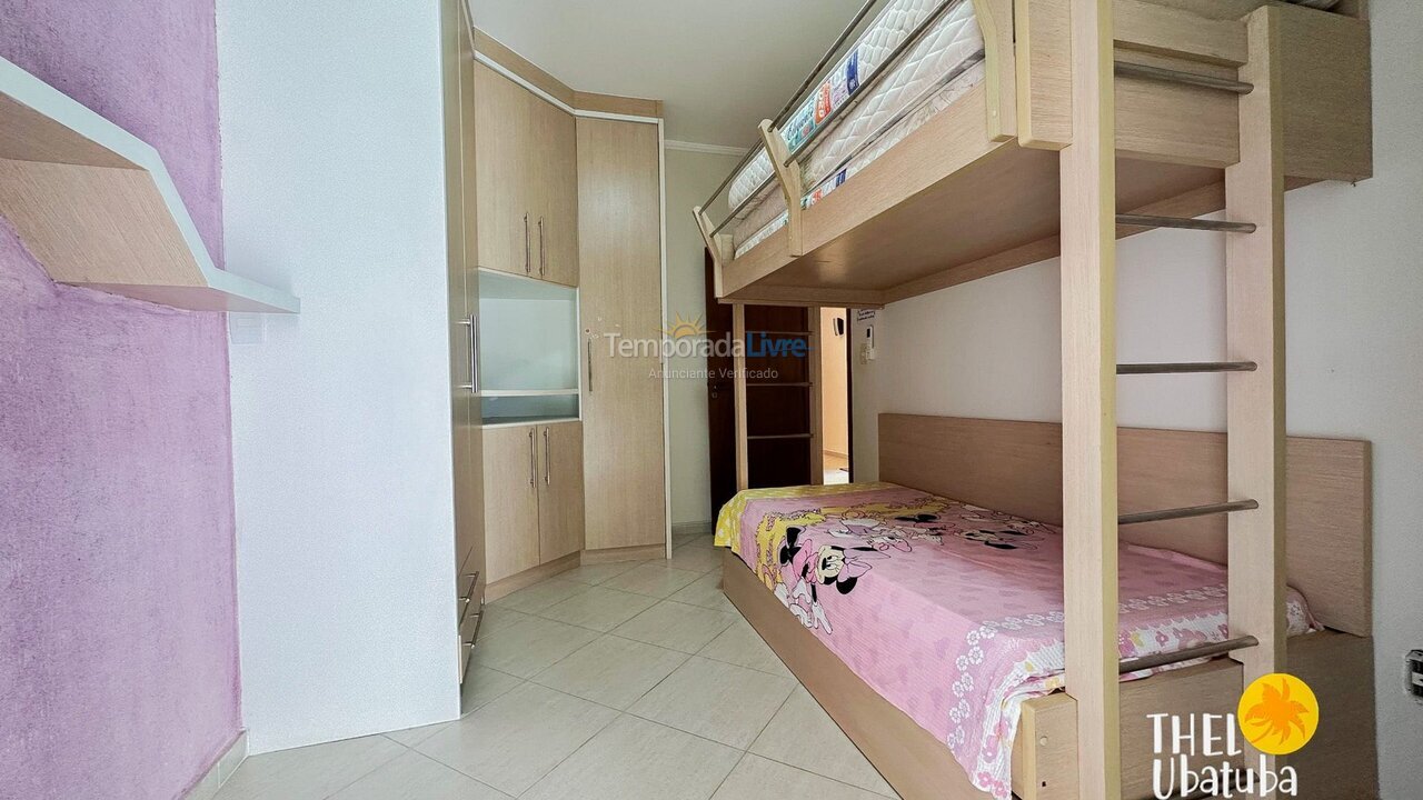 Apartment for vacation rental in Ubatuba (Praia Grande)