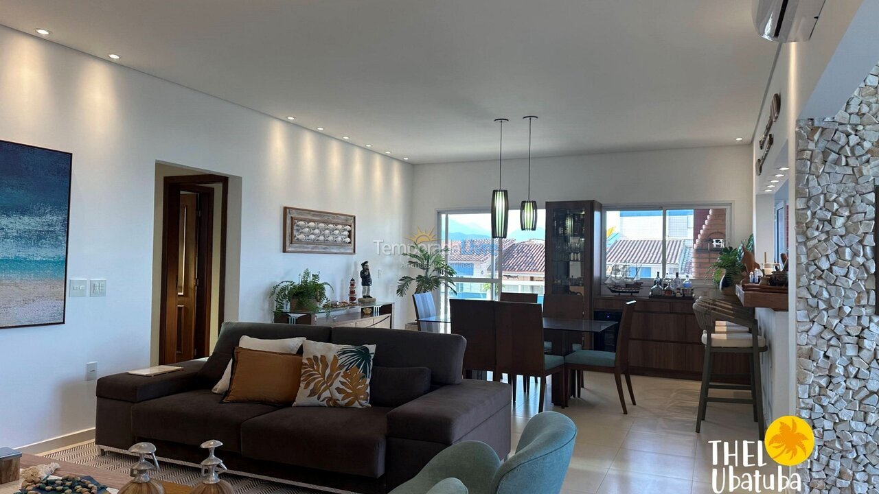 Apartment for vacation rental in Ubatuba (Praia Grande)