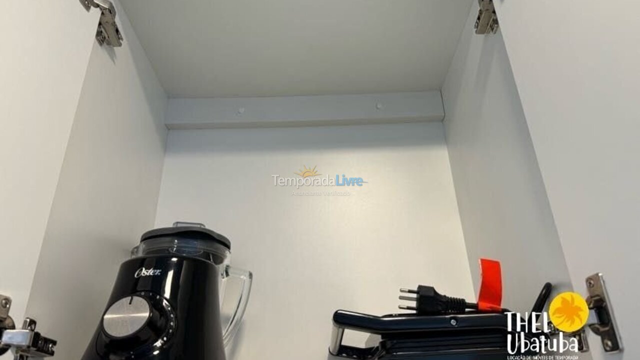 Apartment for vacation rental in Ubatuba (Praia Grande)