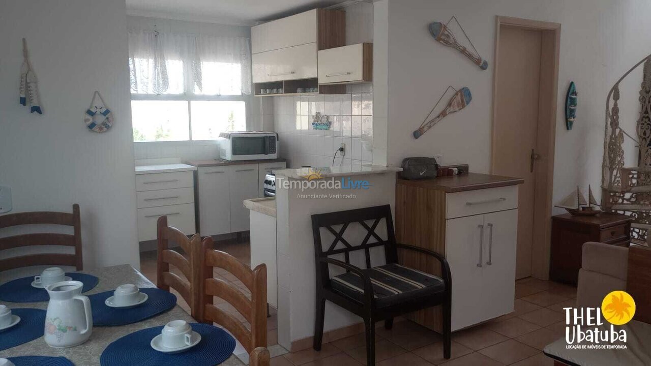 Apartment for vacation rental in Ubatuba (Praia Grande)