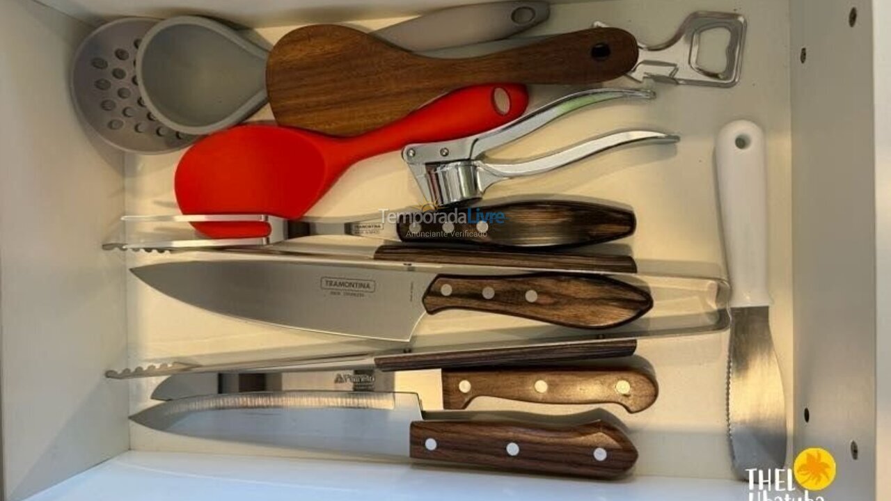 Apartment for vacation rental in Ubatuba (Praia Grande)