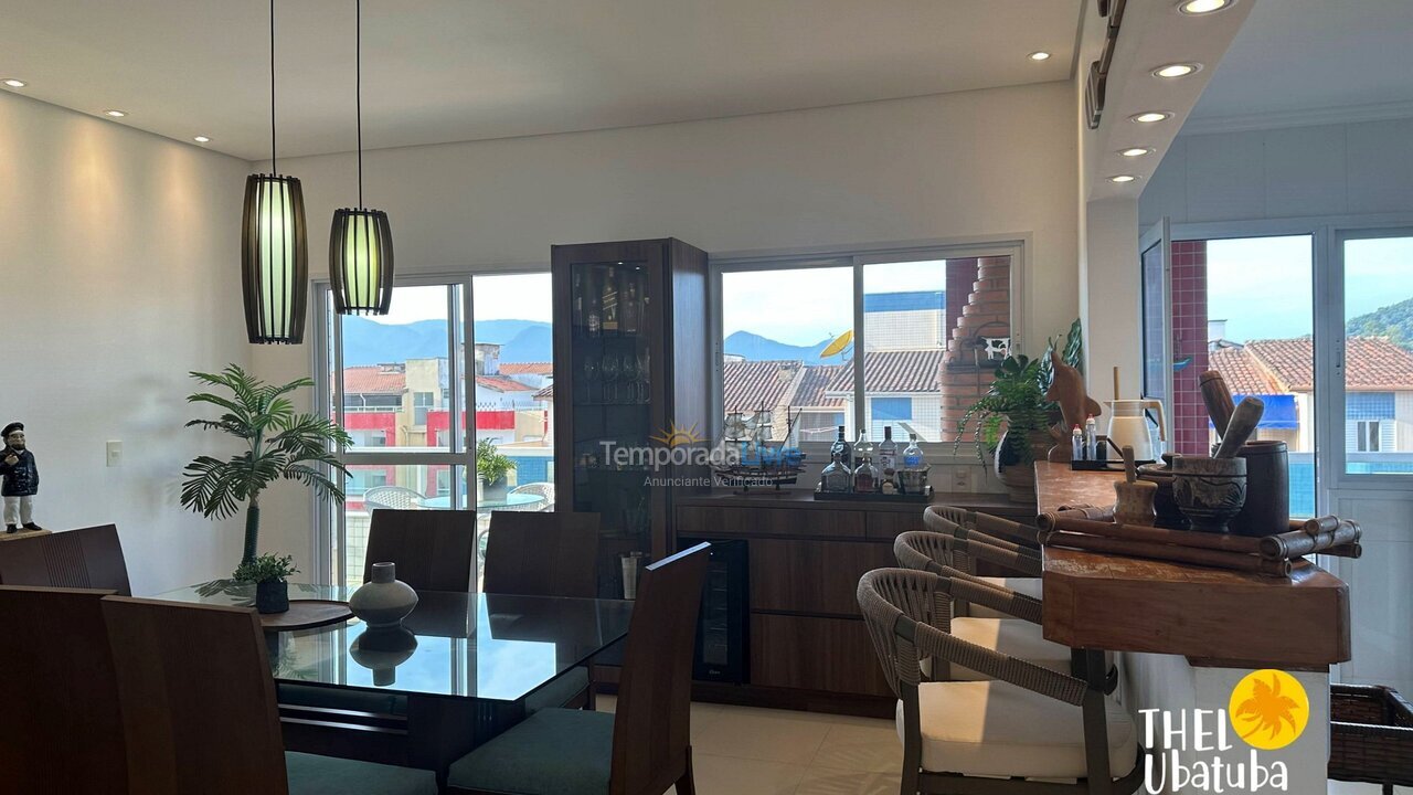 Apartment for vacation rental in Ubatuba (Praia Grande)