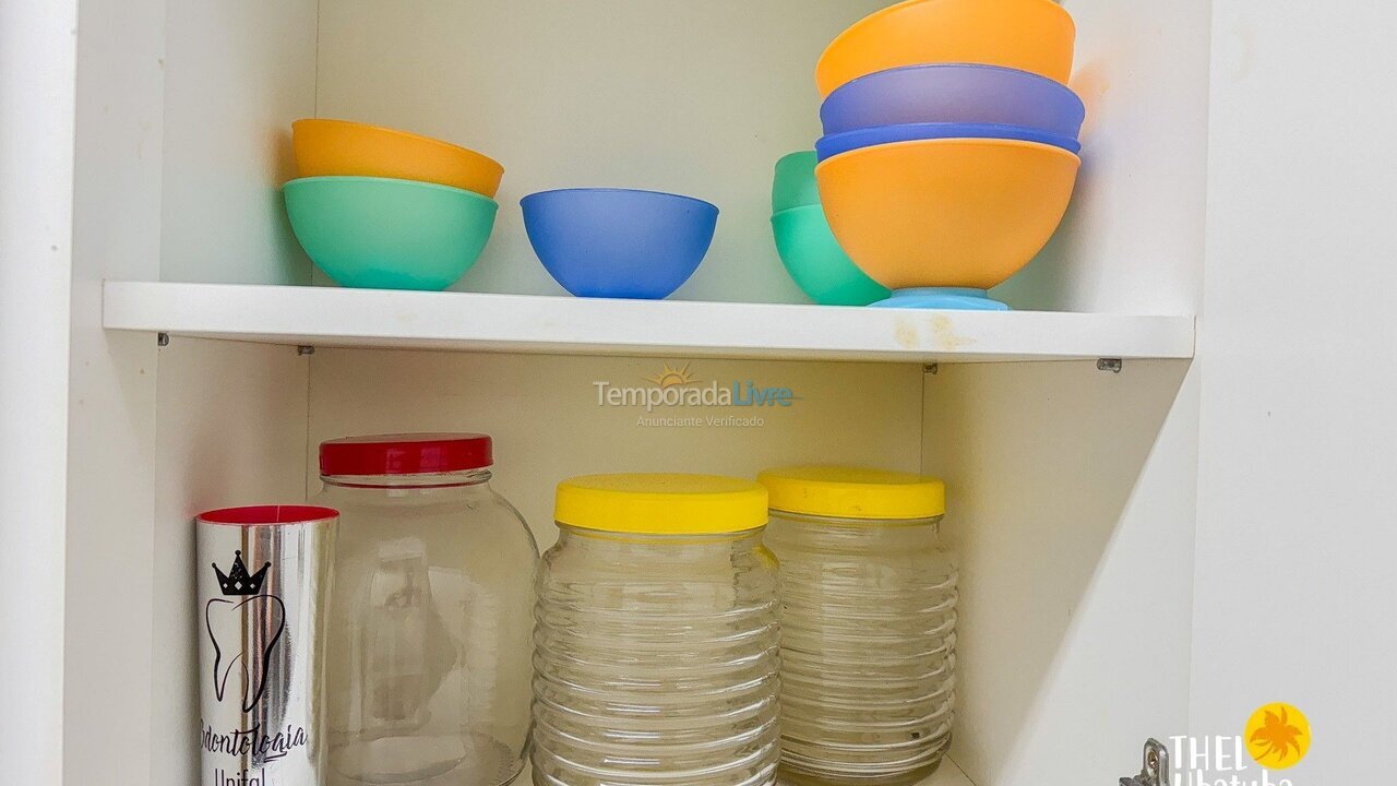 Apartamento para aluguel de temporada em Ubatuba (Jd Anchieta Praia Grande)