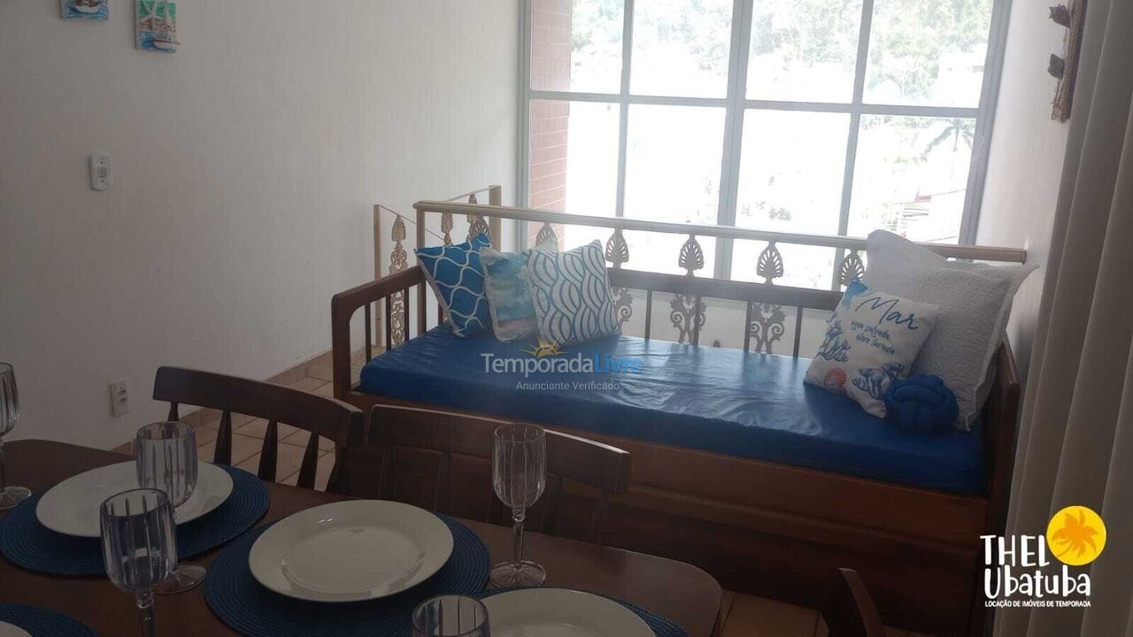 Apartment for vacation rental in Ubatuba (Praia Grande)