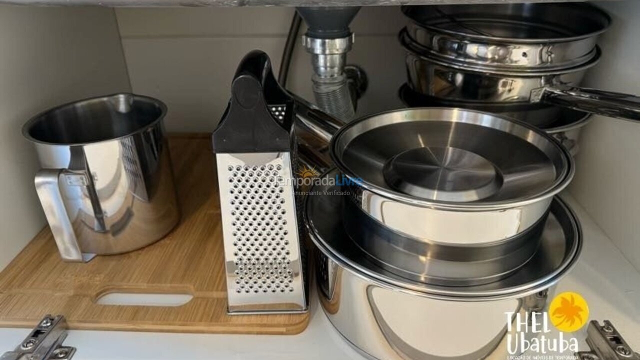 Apartment for vacation rental in Ubatuba (Praia Grande)