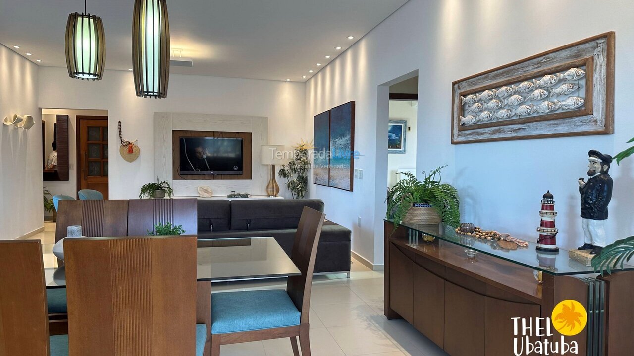 Apartment for vacation rental in Ubatuba (Praia Grande)