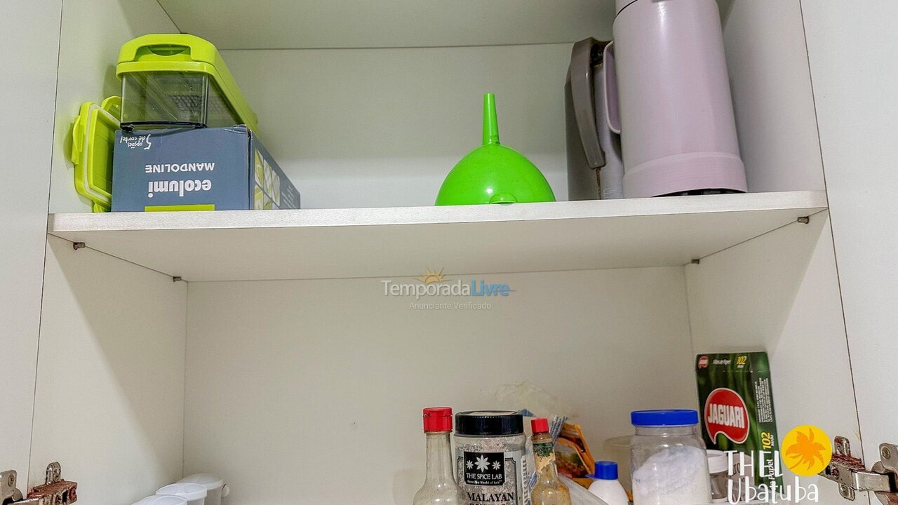 Apartment for vacation rental in Ubatuba (Praia Grande)