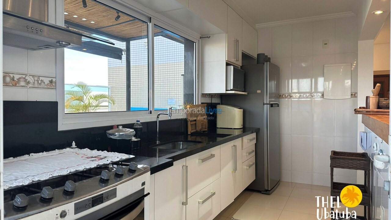 Apartment for vacation rental in Ubatuba (Praia Grande)