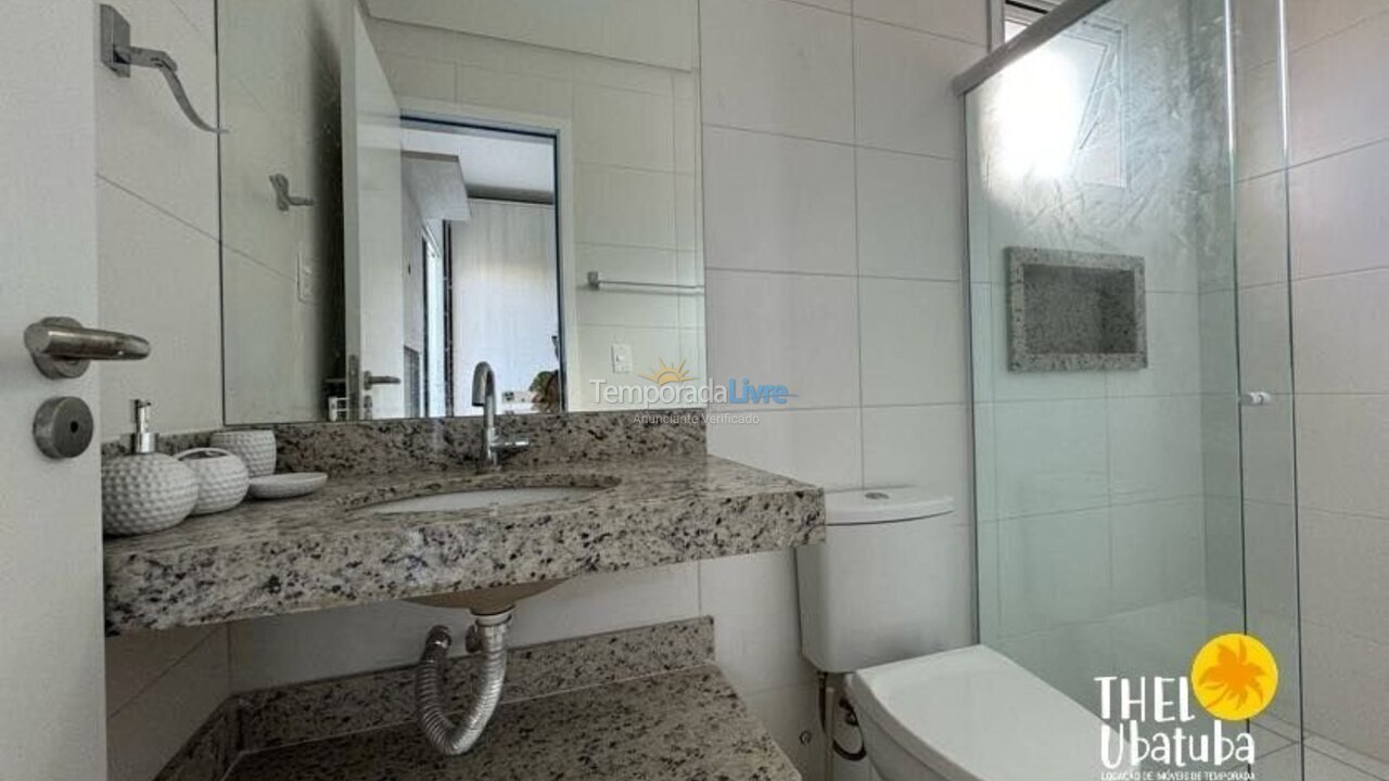 Apartment for vacation rental in Ubatuba (Praia Grande)