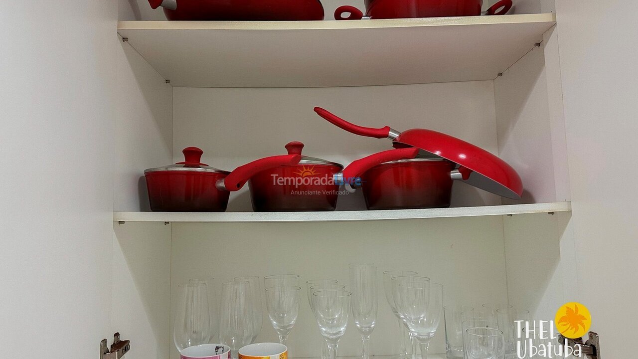 Apartment for vacation rental in Ubatuba (Praia Grande)