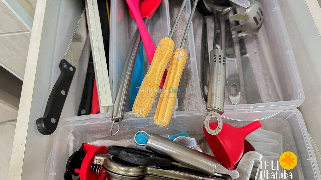 Apartment for vacation rental in Ubatuba (Praia Grande)