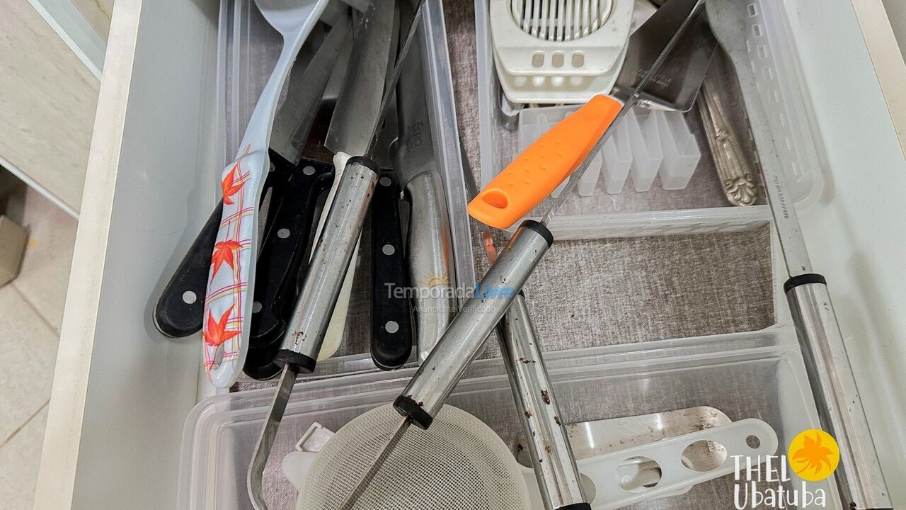 Apartment for vacation rental in Ubatuba (Praia Grande)