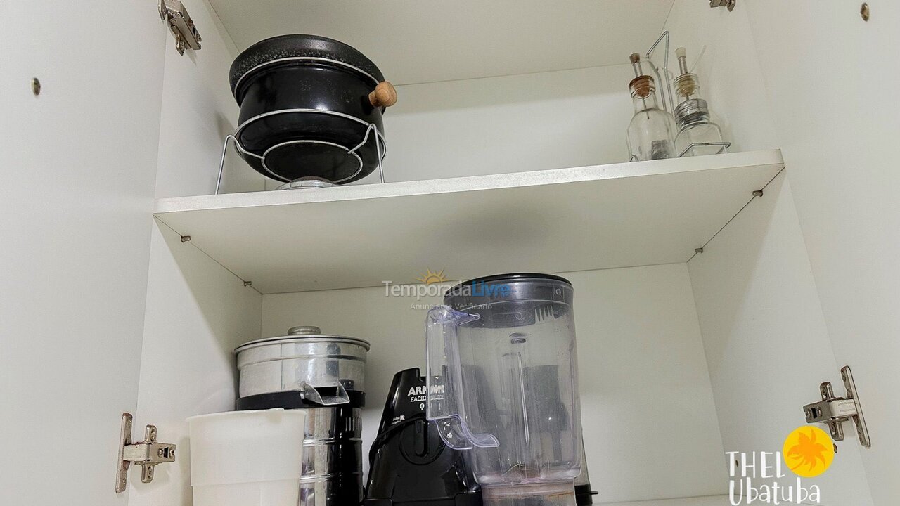 Apartment for vacation rental in Ubatuba (Praia Grande)