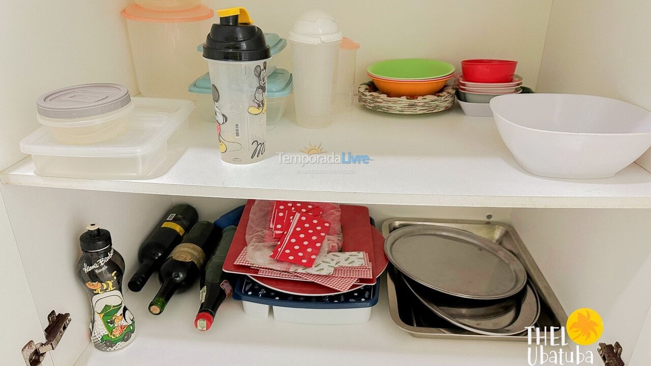 Apartment for vacation rental in Ubatuba (Praia Grande)