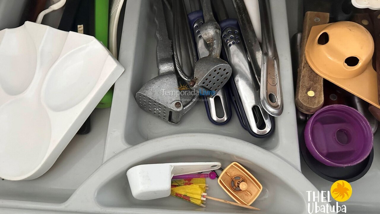 Apartment for vacation rental in Ubatuba (Praia Grande)