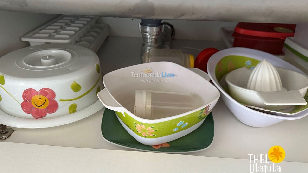 Apartment for vacation rental in Ubatuba (Praia Grande)