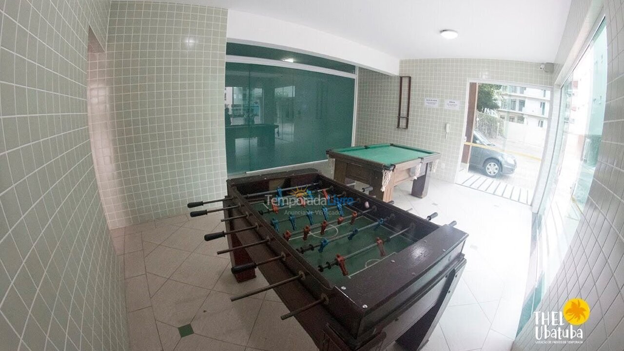 Apartment for vacation rental in Ubatuba (Praia Grande)