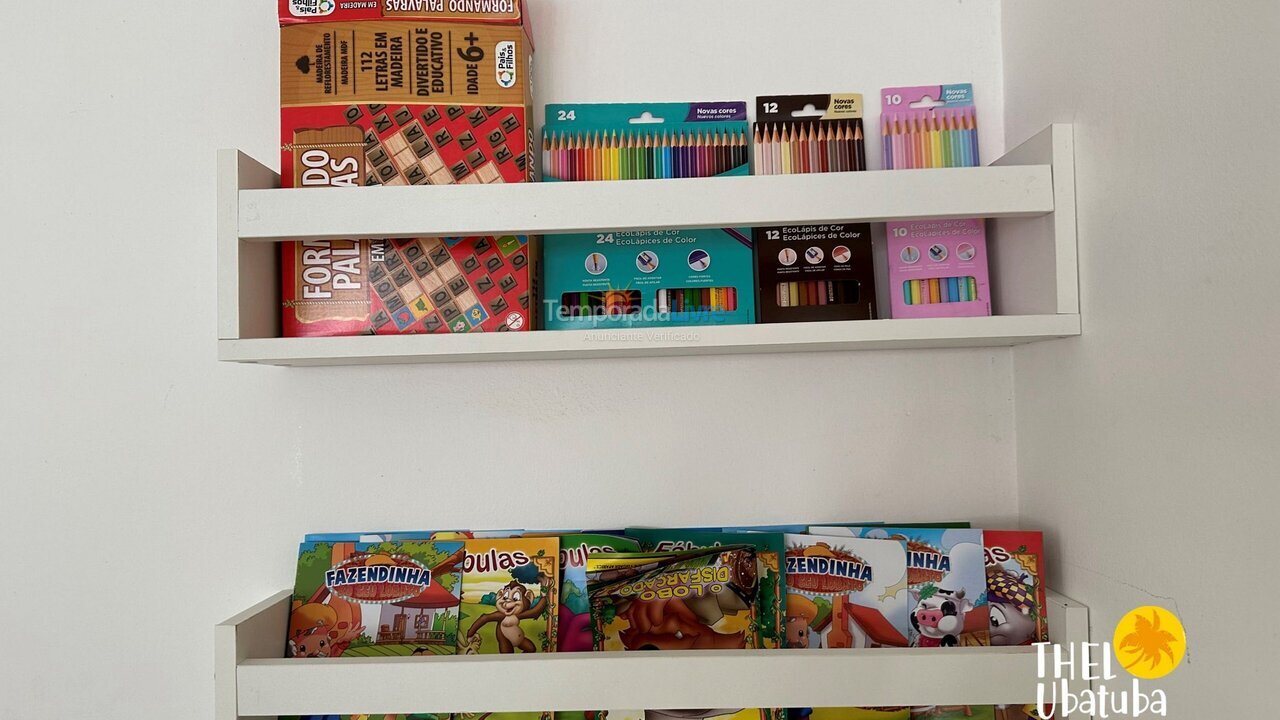 Apartment for vacation rental in Ubatuba (Praia Grande)