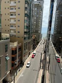 Luxury apartment one block from the beach.