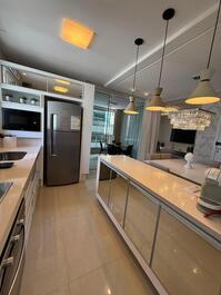 Luxury apartment one block from the beach.