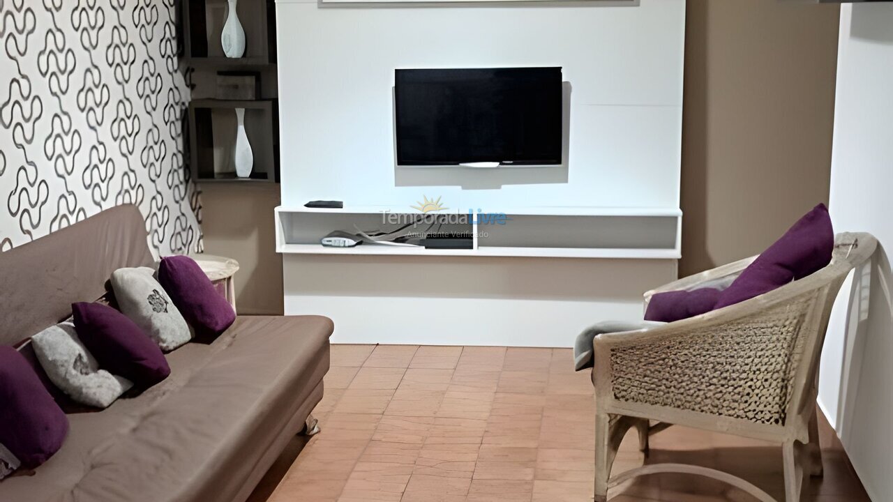 Apartamento para aluguel de temporada em Guarujá (Pitangueiras)