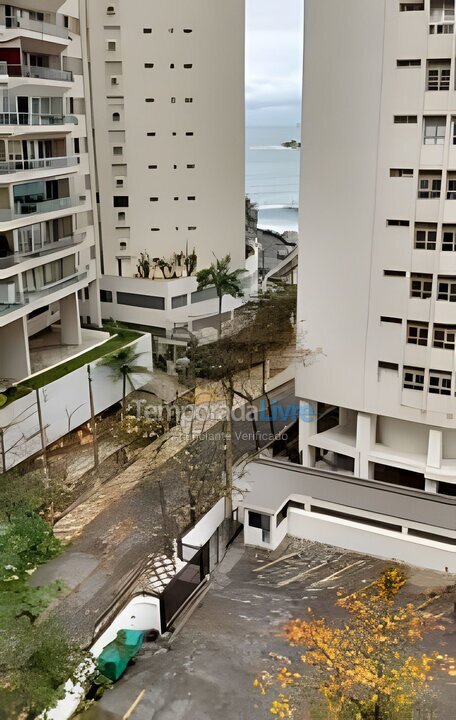 Apartamento para aluguel de temporada em Guarujá (Pitangueiras)