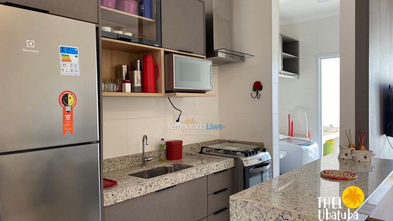 Apartment for vacation rental in Ubatuba (Praia Grande)