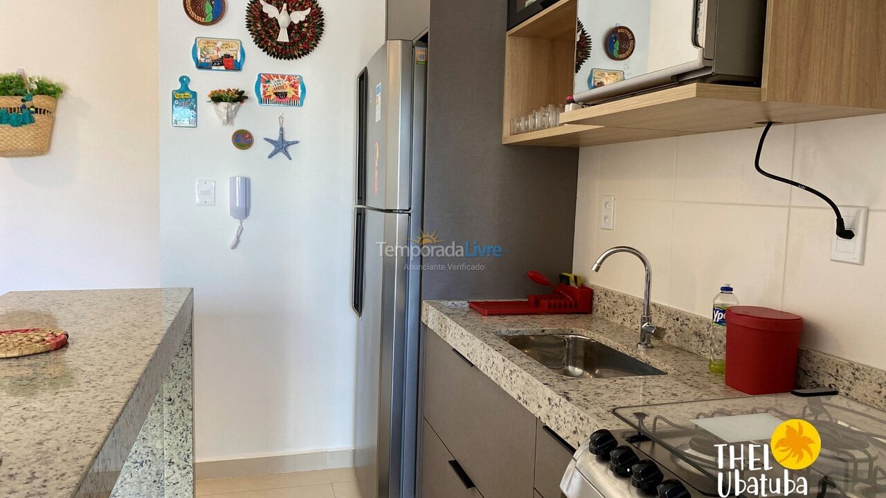 Apartment for vacation rental in Ubatuba (Praia Grande)