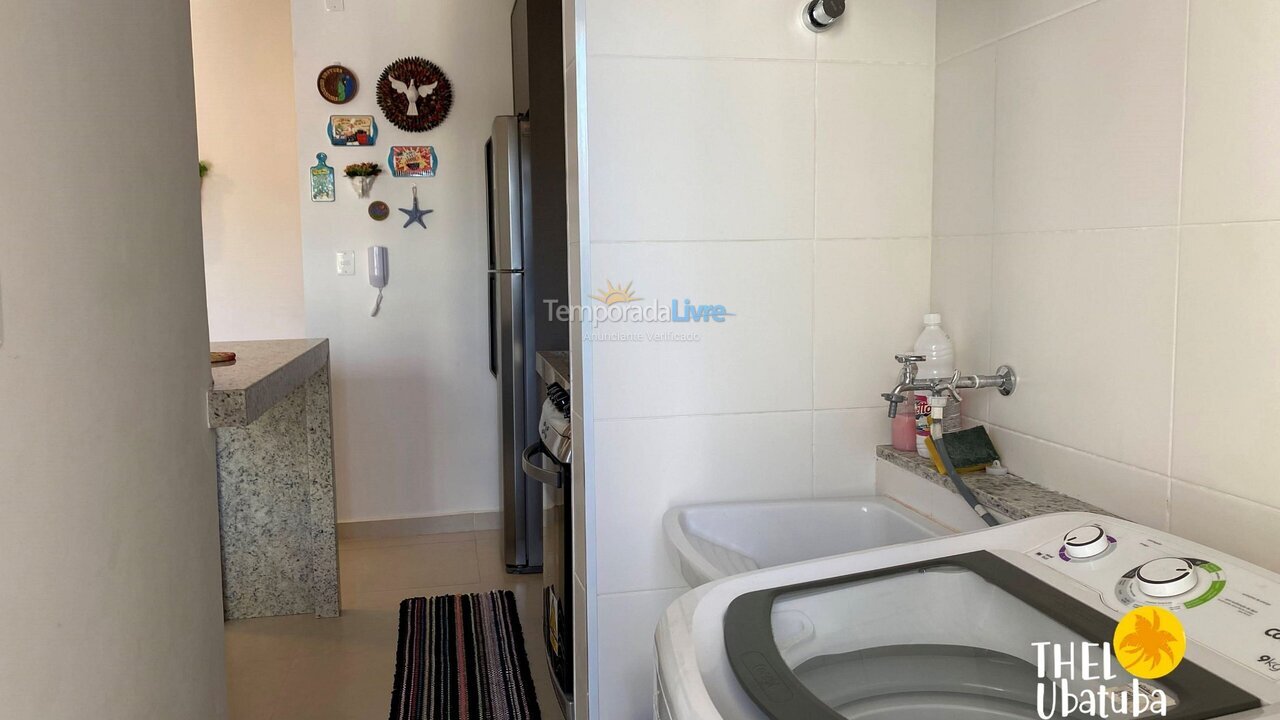 Apartment for vacation rental in Ubatuba (Praia Grande)