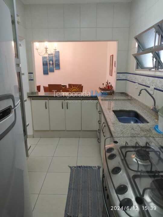 Apartamento para aluguel de temporada em Guarujá (Jardim Virgínia)