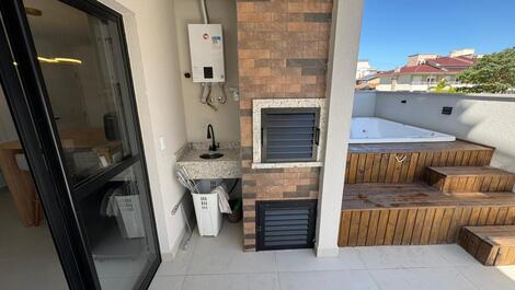 2-suite apartment 450m from Palmas Beach/SC