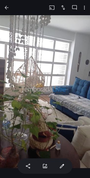 Apartamento para alquiler de vacaciones em Santos (Gonzaga)