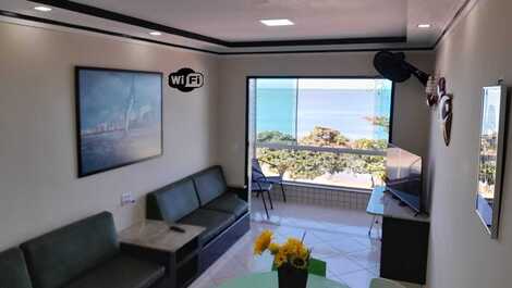 Sala de frente para o mar