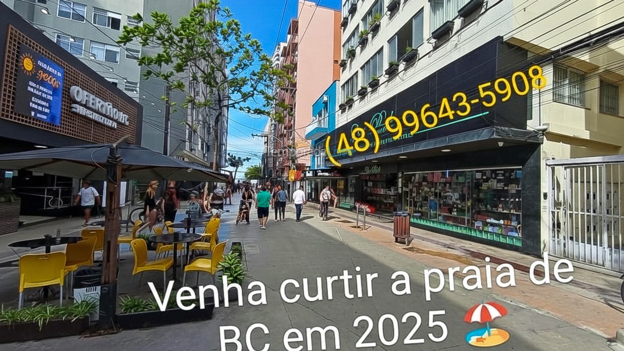 Apartment for vacation rental in Balneário Camboriú (Praia Central)