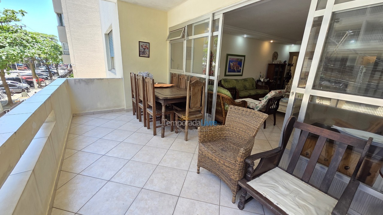 Apartamento para alquiler de vacaciones em Guarujá (Pitangueiras)
