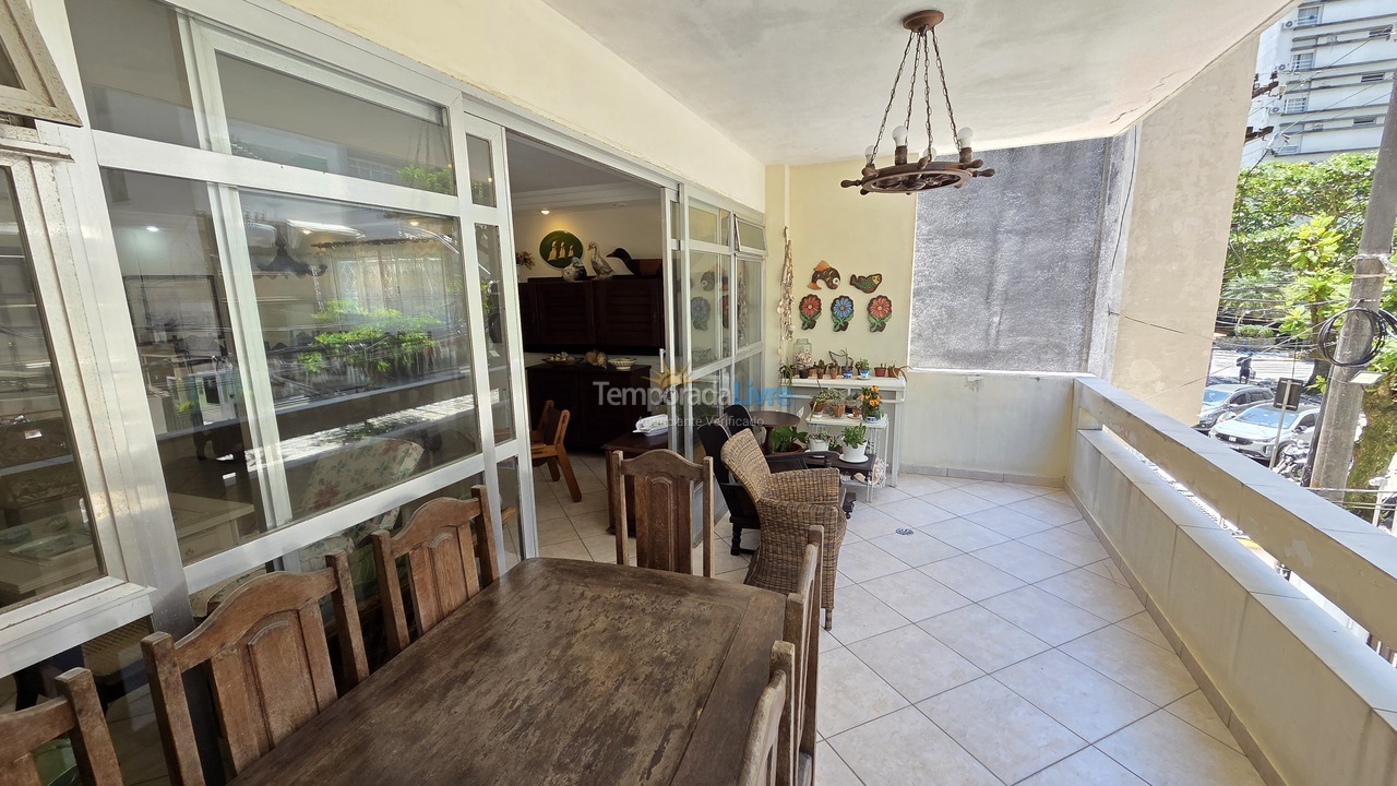 Apartamento para alquiler de vacaciones em Guarujá (Pitangueiras)