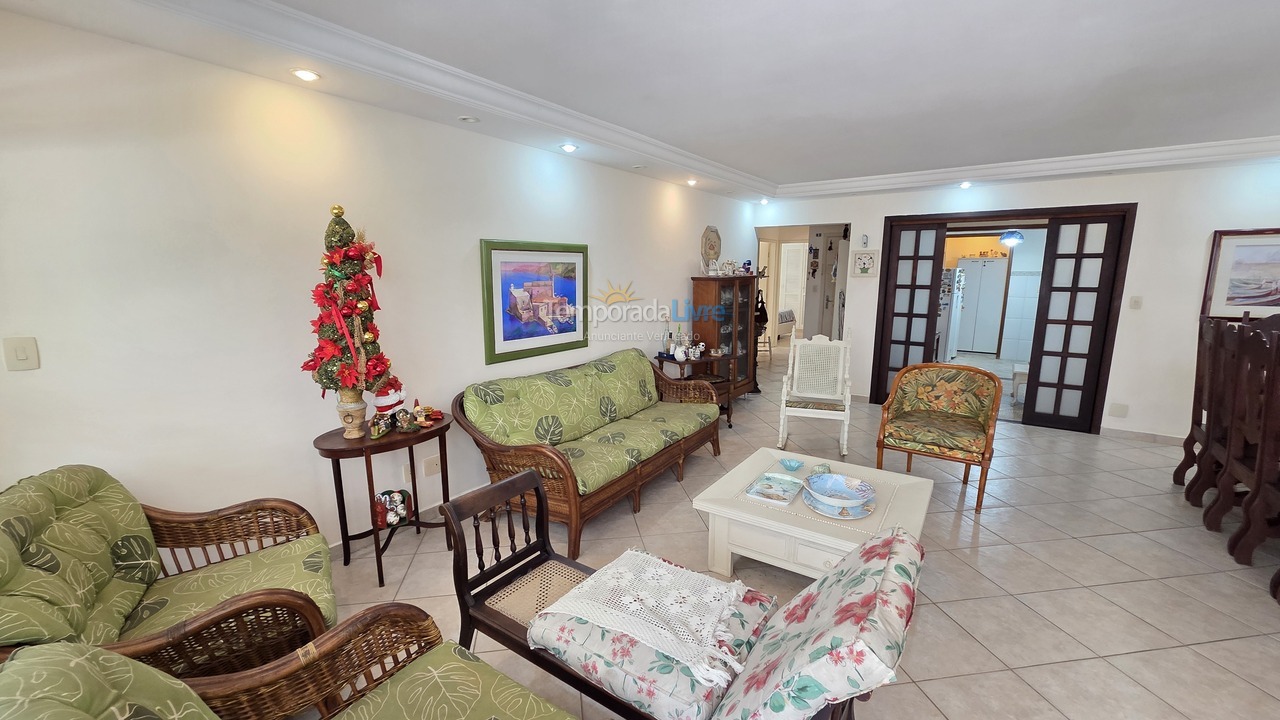 Apartamento para alquiler de vacaciones em Guarujá (Pitangueiras)