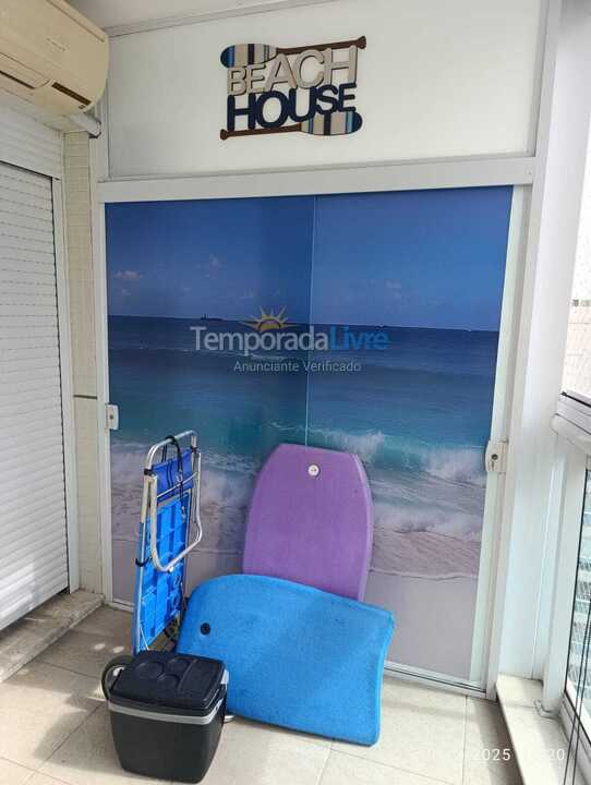 Apartamento para aluguel de temporada em Guarujá (Astúrias)