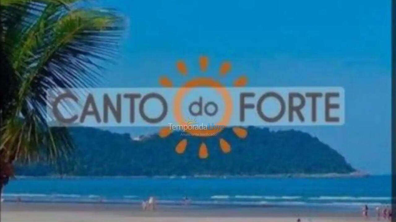 Apartment for vacation rental in Praia Grande (Canto do Forte)