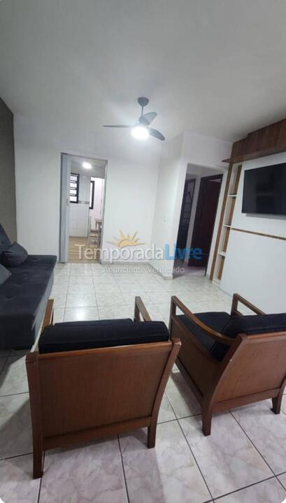 Apartment for vacation rental in Praia Grande (Canto do Forte)