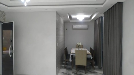 House in a gated community, with private pool and barbecue area.