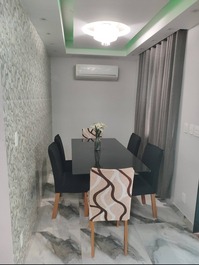 House in a gated community, with private pool and barbecue area.