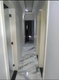 House in a gated community, with private pool and barbecue area.