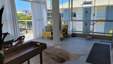 Aluguel diárias em cobertura a beira mar dos ingleses norte