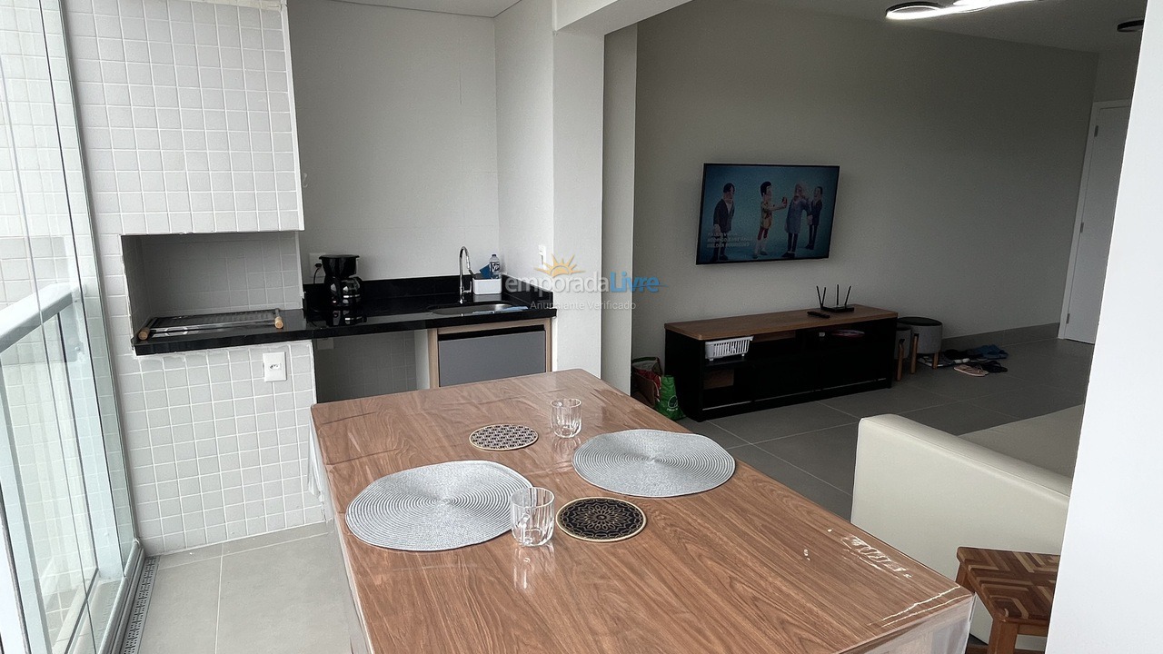 Apartamento para aluguel de temporada em Bertioga (Riviera de São Lourenço)