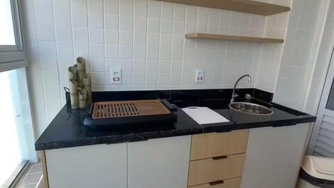 Varanda gourmet churrasqueira grill