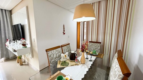 Apartamento 2 quartos (1 suíte), Piscina e Sauna, Praia do Morro