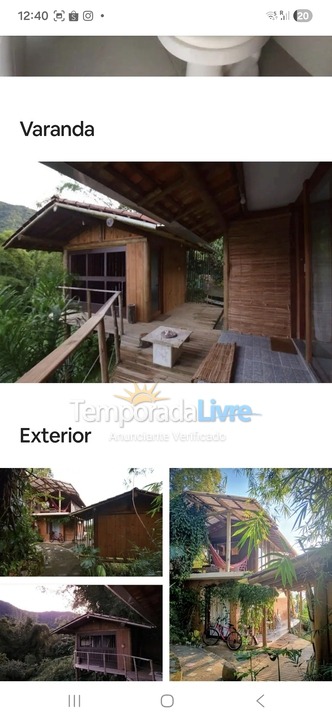Casa para alquiler de vacaciones em Ubatuba (Praia da Almada)